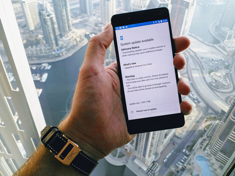 Nokia 8 Android Oreo 8.0 atualização