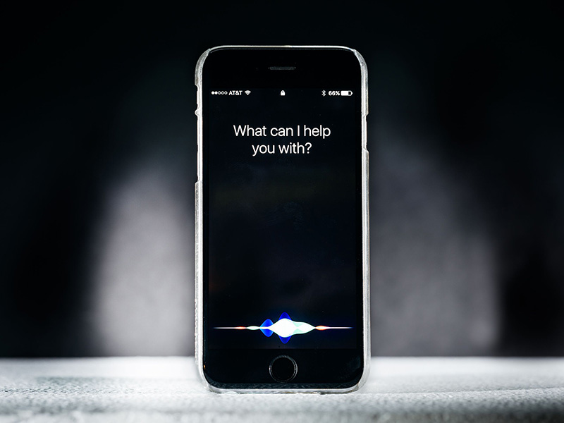 Apple iOS macOS Siri Bing Google