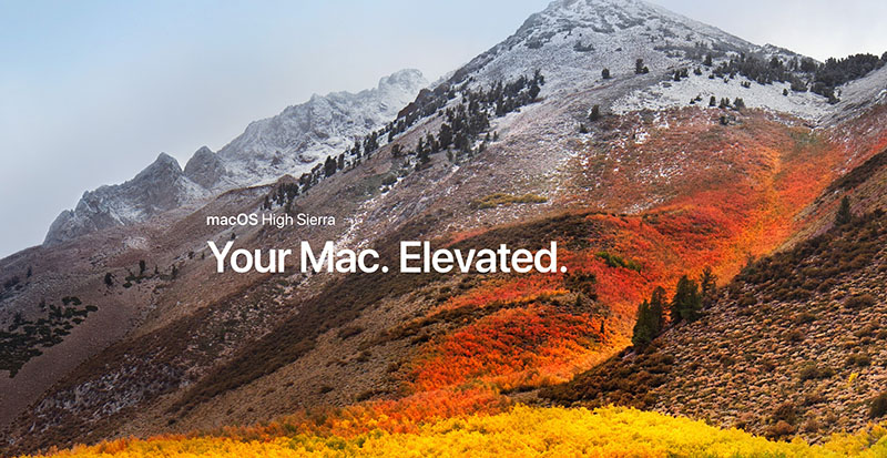 macOS High Sierra Apple