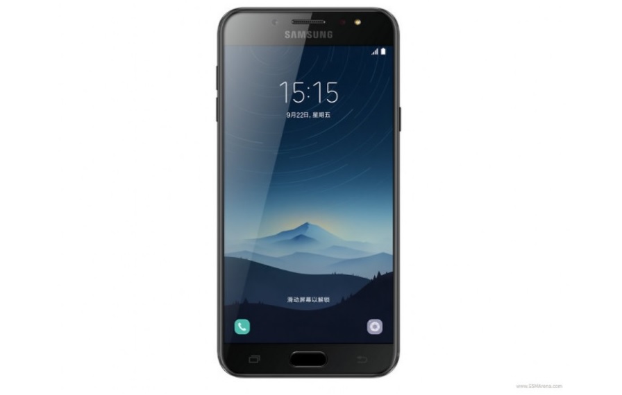 O novo Samsung Galaxy C8 Dual-Câmara Smartphone