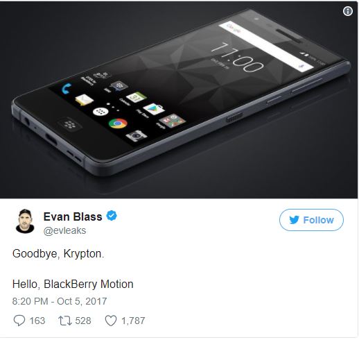 BlackBerry Motion