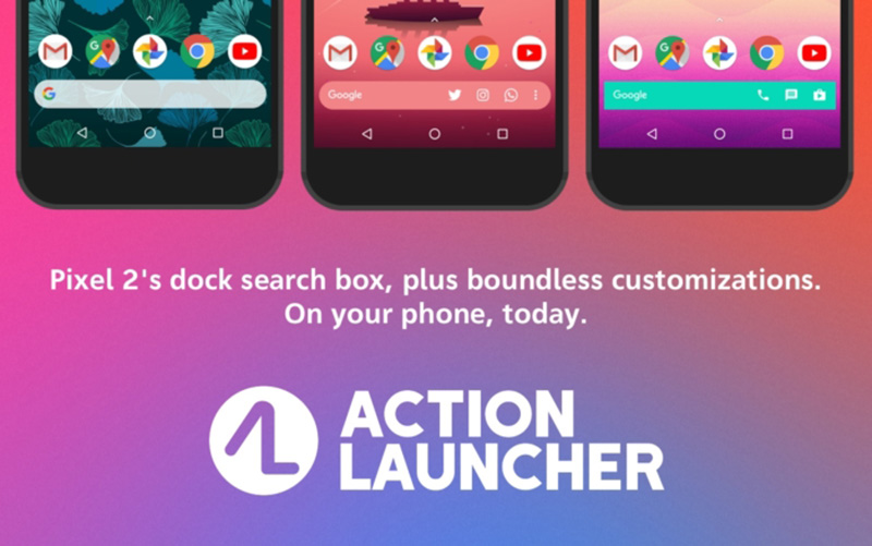 Action Launcher Android Google Pixel 2