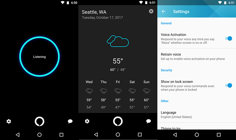 Alexa Motorola Moto X4 Google Play Store