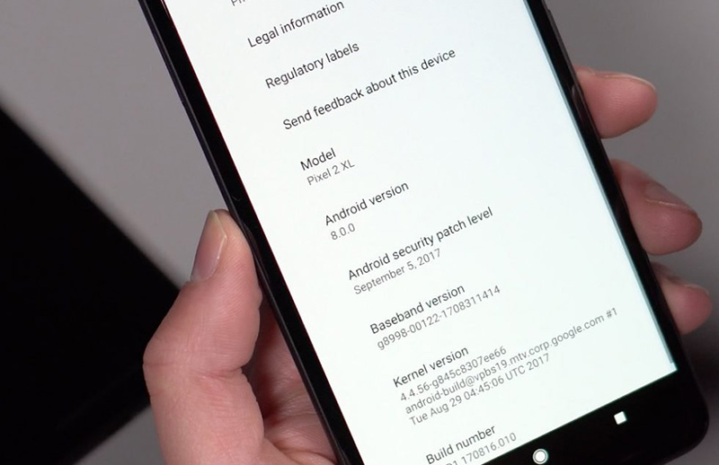 Android Oreo 8.1