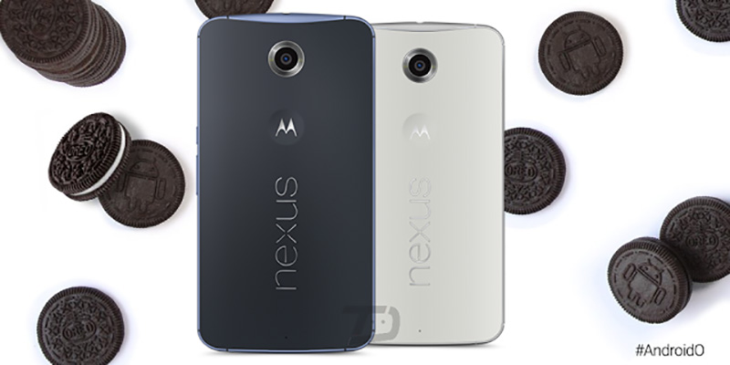 Android Oreo Motorola Nexus 6