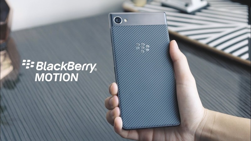 BlackBerry Motion smartphone Android video