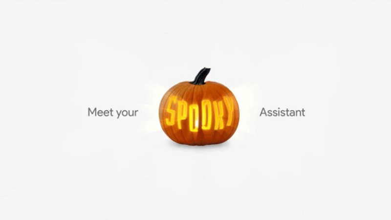 Google Assistant Halloween