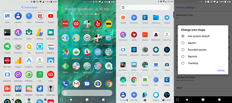 Google Pixel 2 Launcher Smartphone Android