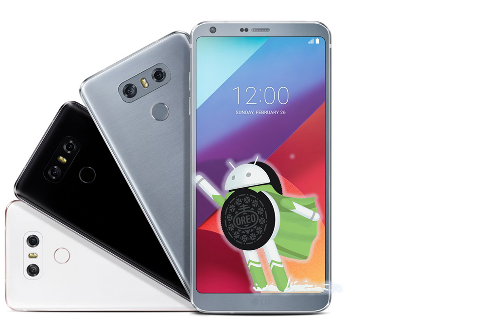 LG G6 Android Oreo atualização