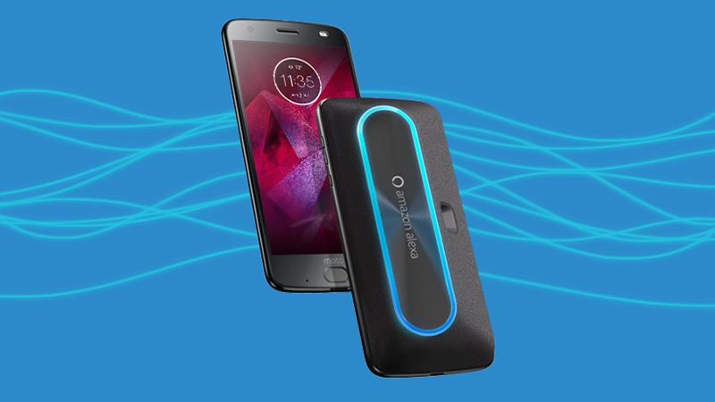 Motorola Moto Z Moto Snap Amazon Alexa