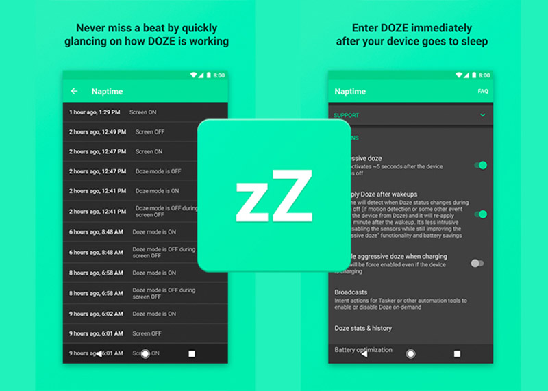 Naptime-X App Android Google Play Store