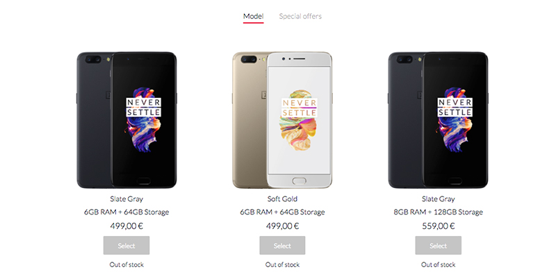 compra OnePlus 5