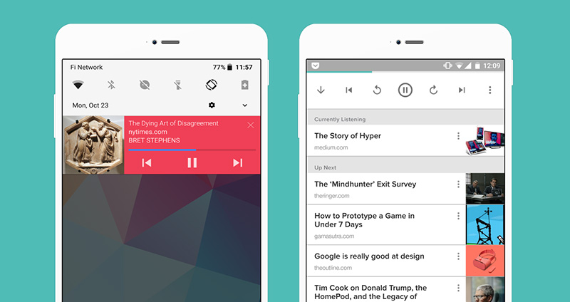 Pocket Android App