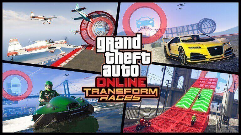 GTA V Online: Rockstar lança novo modo Transform Races