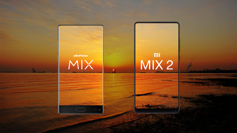 Ulefone Mix vs Xiaomi Mi Mix 2 - será que os podemos comparar?