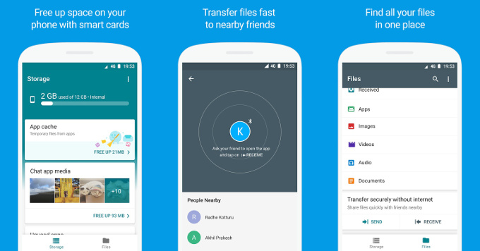 Files Go Google Play Store Android