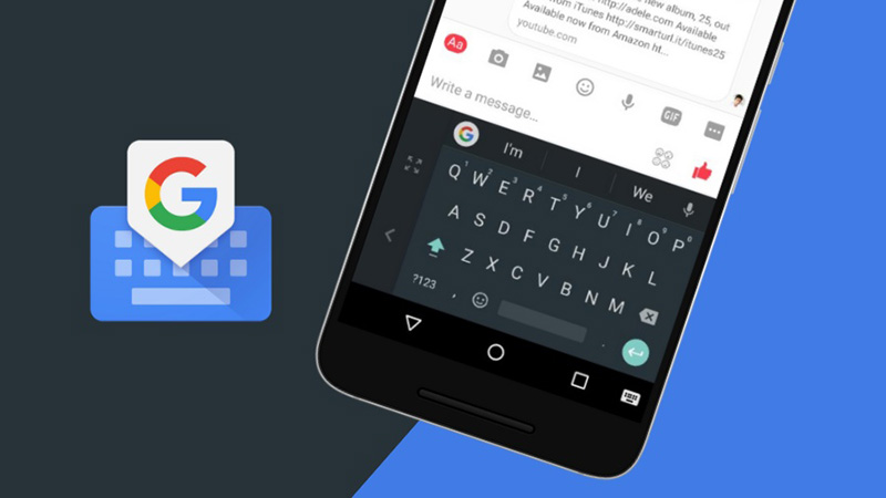 Google GBoard Android teclado da Google idiomas