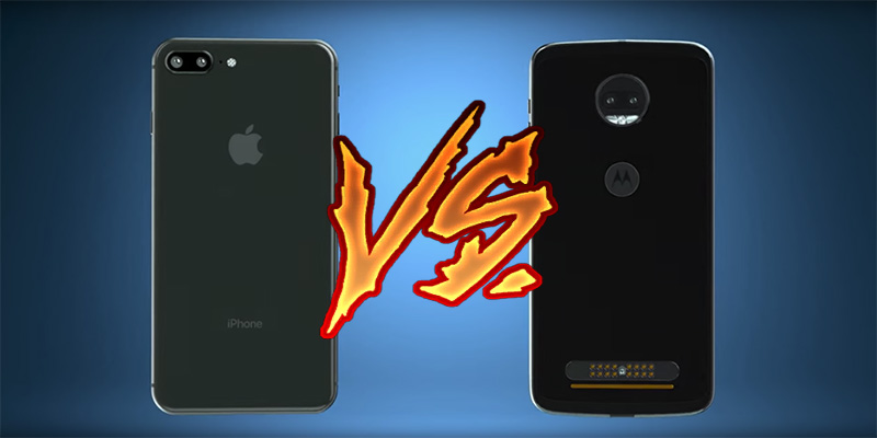 Motorola Moto Z2 Force iPhone 8 Moto Snaps