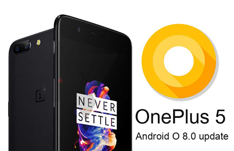 Android Oreo Beta versão OnePlus 5