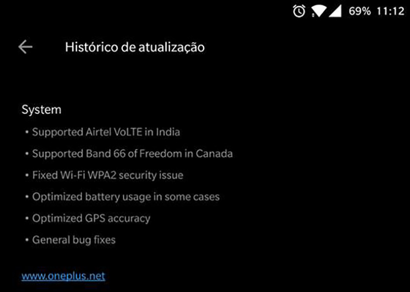 OnePlus 5 OxygenOS 4.5.14 Android Oreo