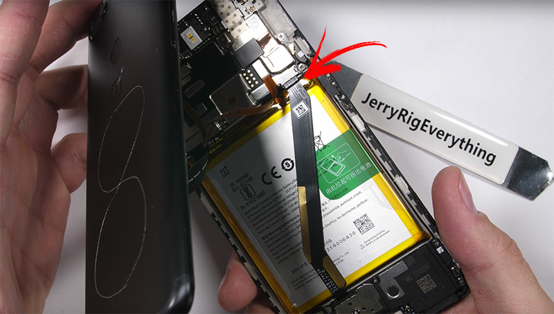 OnePlus 5T resistência à água