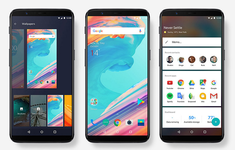 OnePlus 5T smartphone Android wallpapers