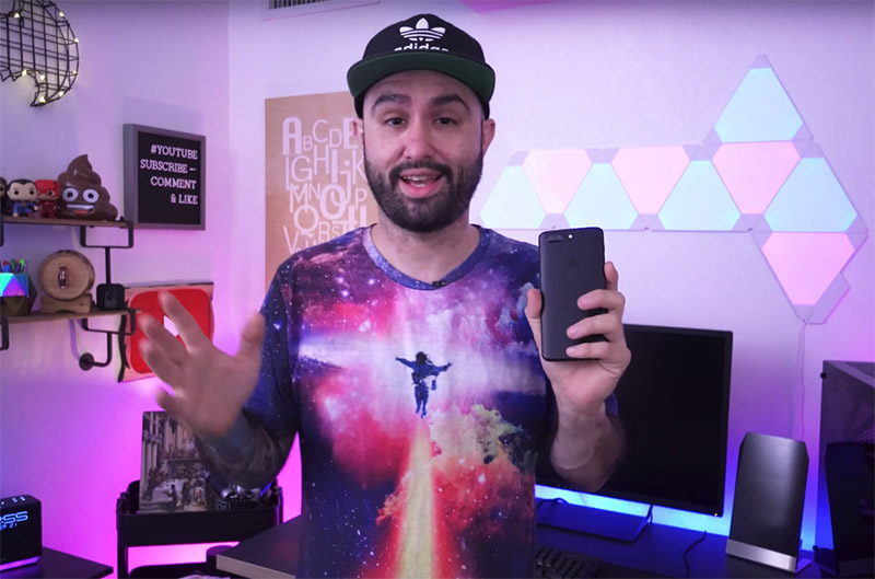 OnePlus 5T teste vídeo