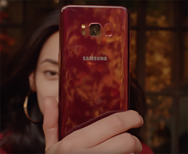 Samsung Galaxy S8 Burgundy Red