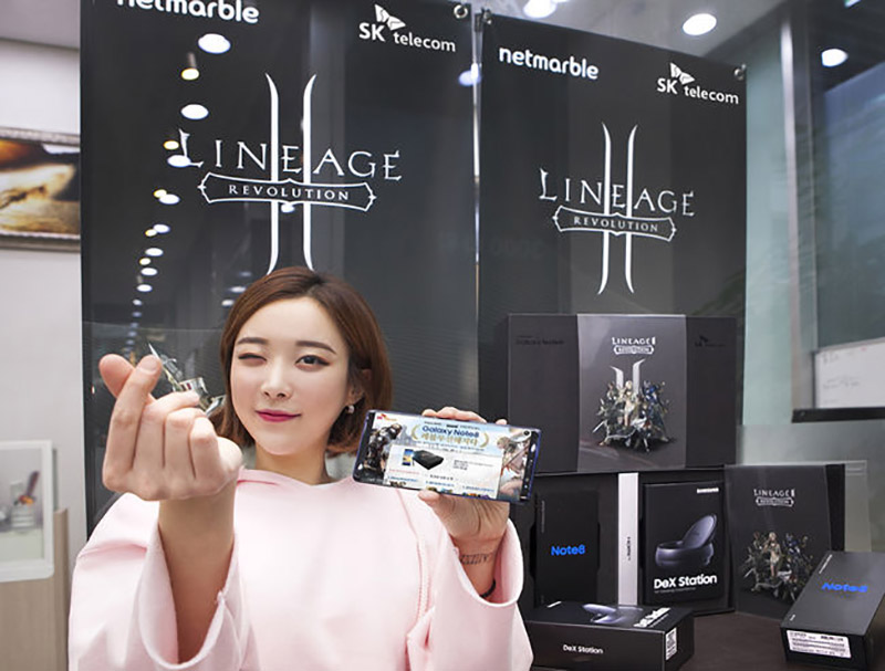 Samsung Galaxy Note 8 Lineage 2 Revolution