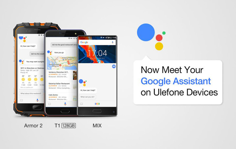 Google Assistant chega aos smartphones da Ulefone