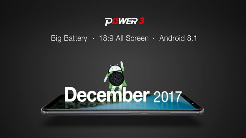 Ulefone Power 3 chega para o próximo mês com ecrã 18:9 e Android Oreo