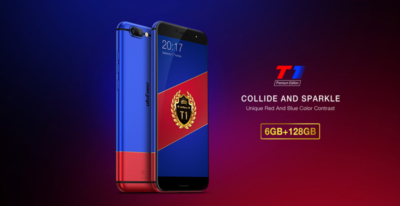 Ulefone T1 Premium destaca-se pela memória interna de 128GB
