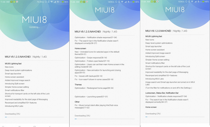 Xiaomi Mi Mix MIUI 9 versão estável