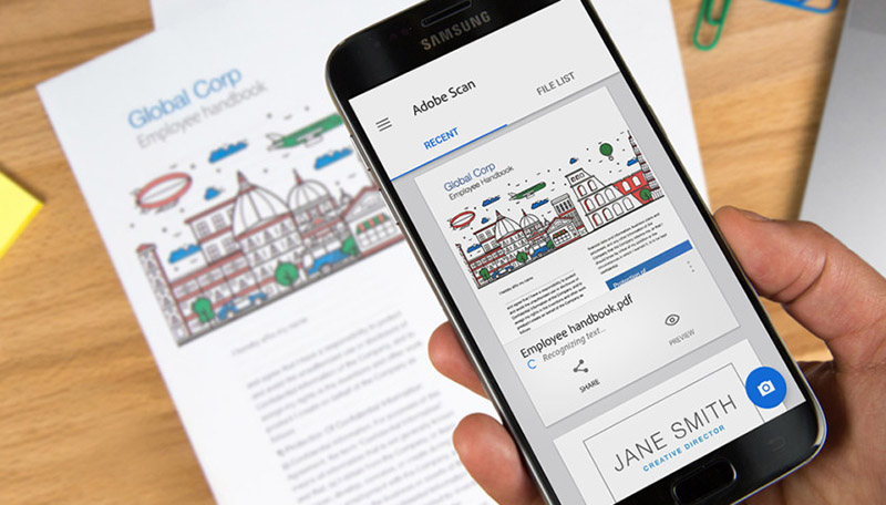 Adobe Scan Files Go Google Play Store
