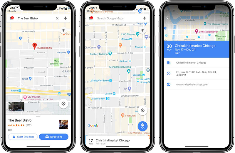 China Google Maps Apple iPhone X regresso China