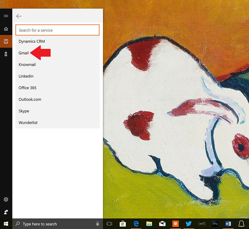 Gmail Cortana Microsoft