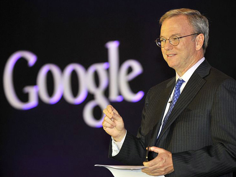 Google Eric Schmidt Alphabet