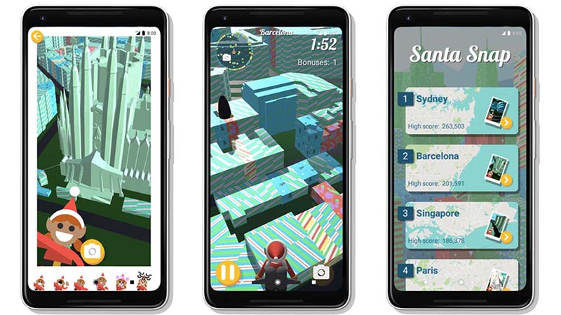 Google Santa Tracker Pai Natal App