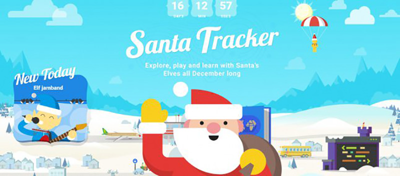 Google Santa Tracker Pai Natal App