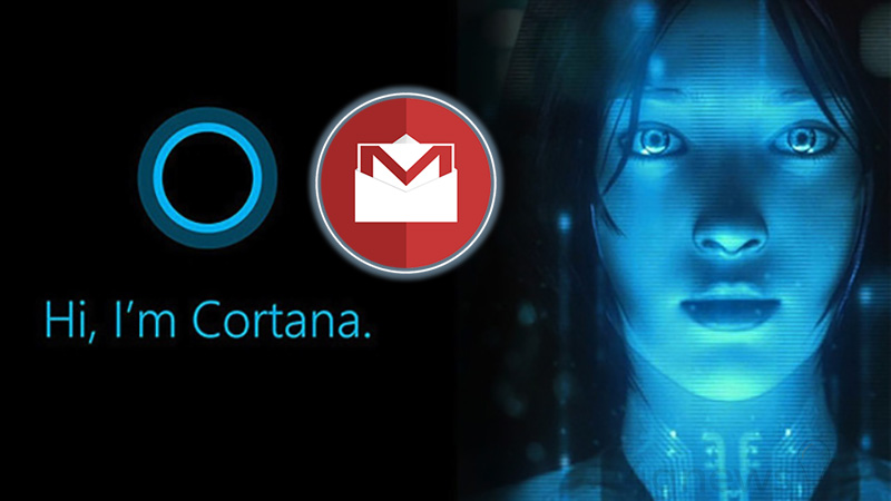 Microsoft Cortana Gmail