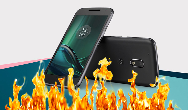 Motorola Moto G4 explode no bolso de utilizador brasileiro