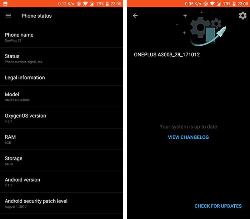 OnePlus 3 OnePlus 3T Android Oreo OxygenOS