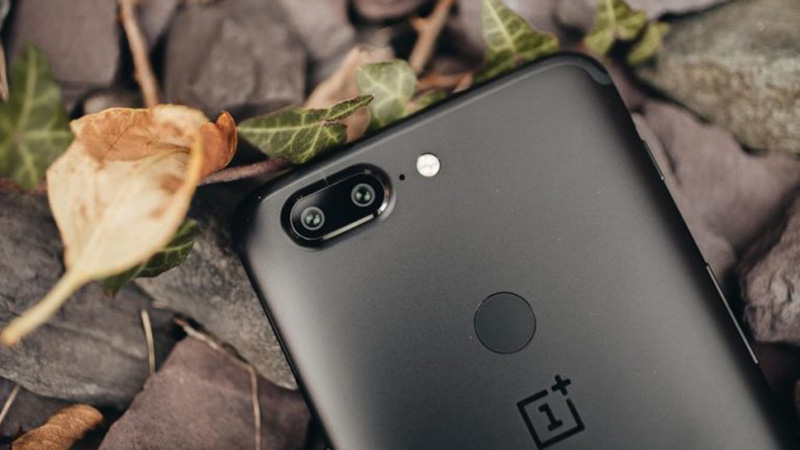 OnePlus 5T OnePlus 6 sensor de impressões digitais ecrã