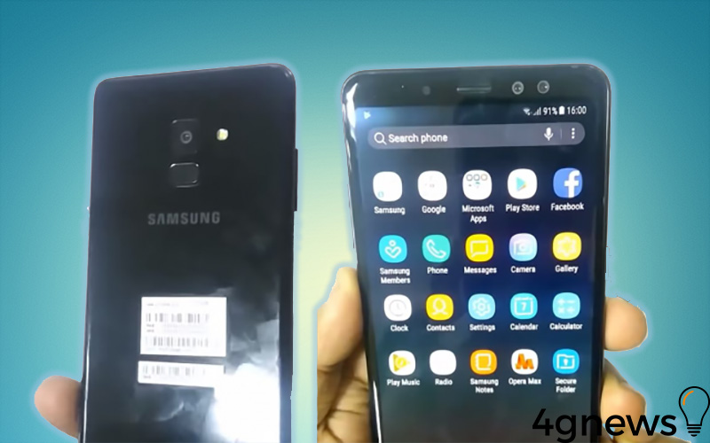 video Samsung Galaxy A8 2018 vídeo
