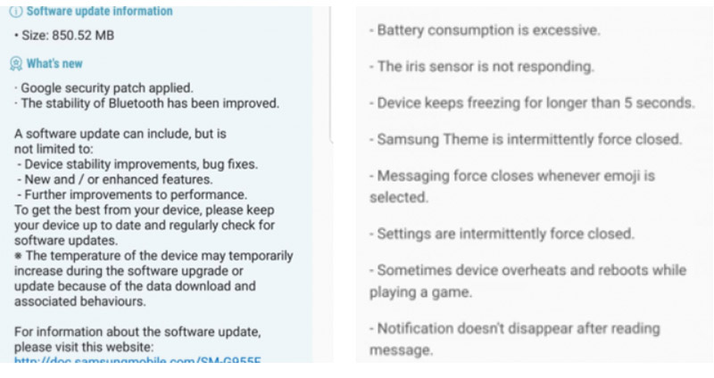 Samsung Galaxy S8 Android Oreo 8.0