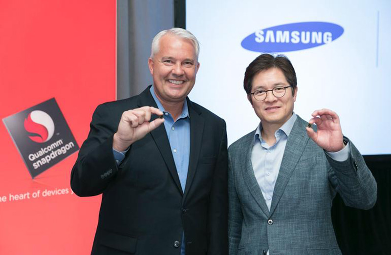 Samsung Qualcomm parceria 2018
