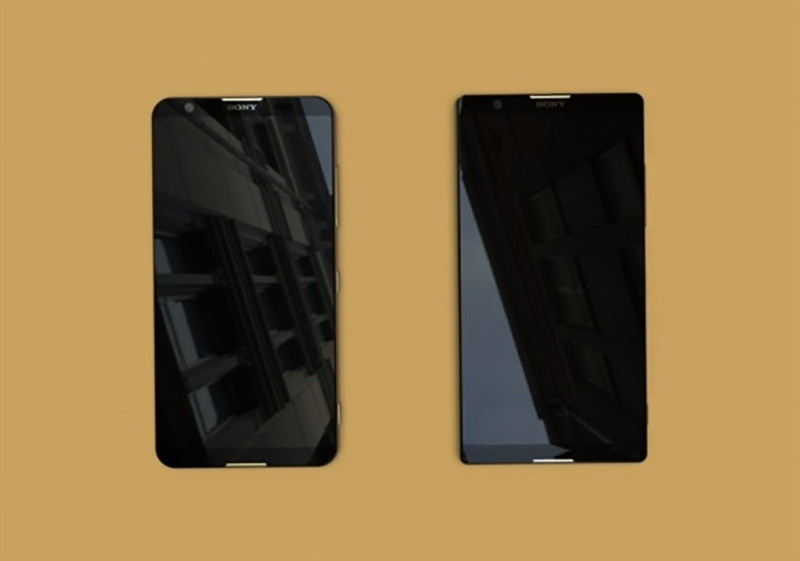 Sony Xperia bezel less smartphone 1