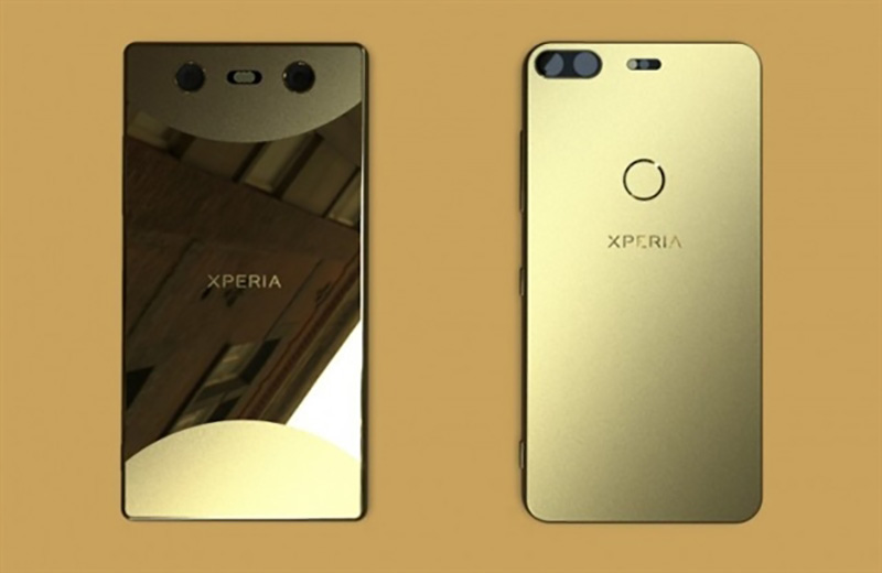 Sony Xperia bezel-less smartphone Android
