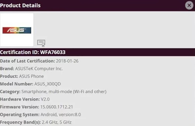ASUS ZenFone 5 Android