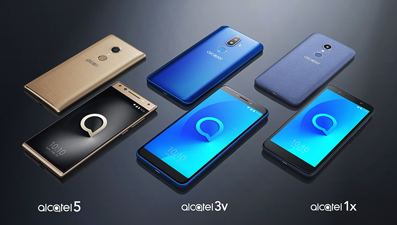 Alcatel 5 smartphones Android smartphones CES 2018